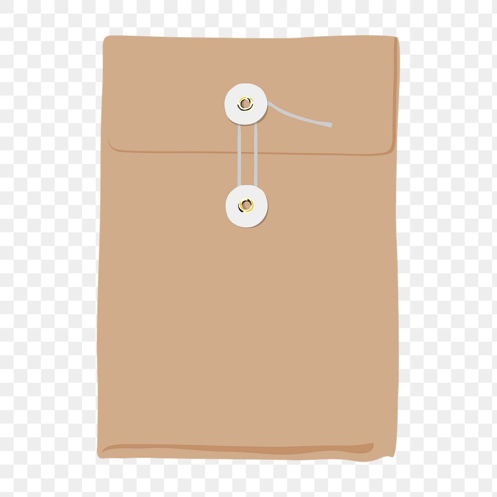 Document envelope png clipart, office stationery on transparent background
