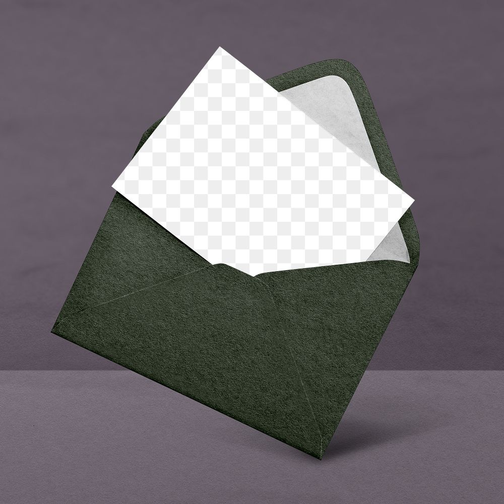 Card png mockup, simple neutral color design