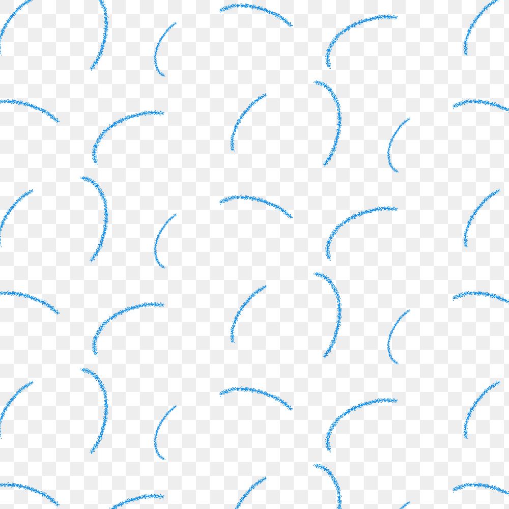 Blue line png pattern, transparent background
