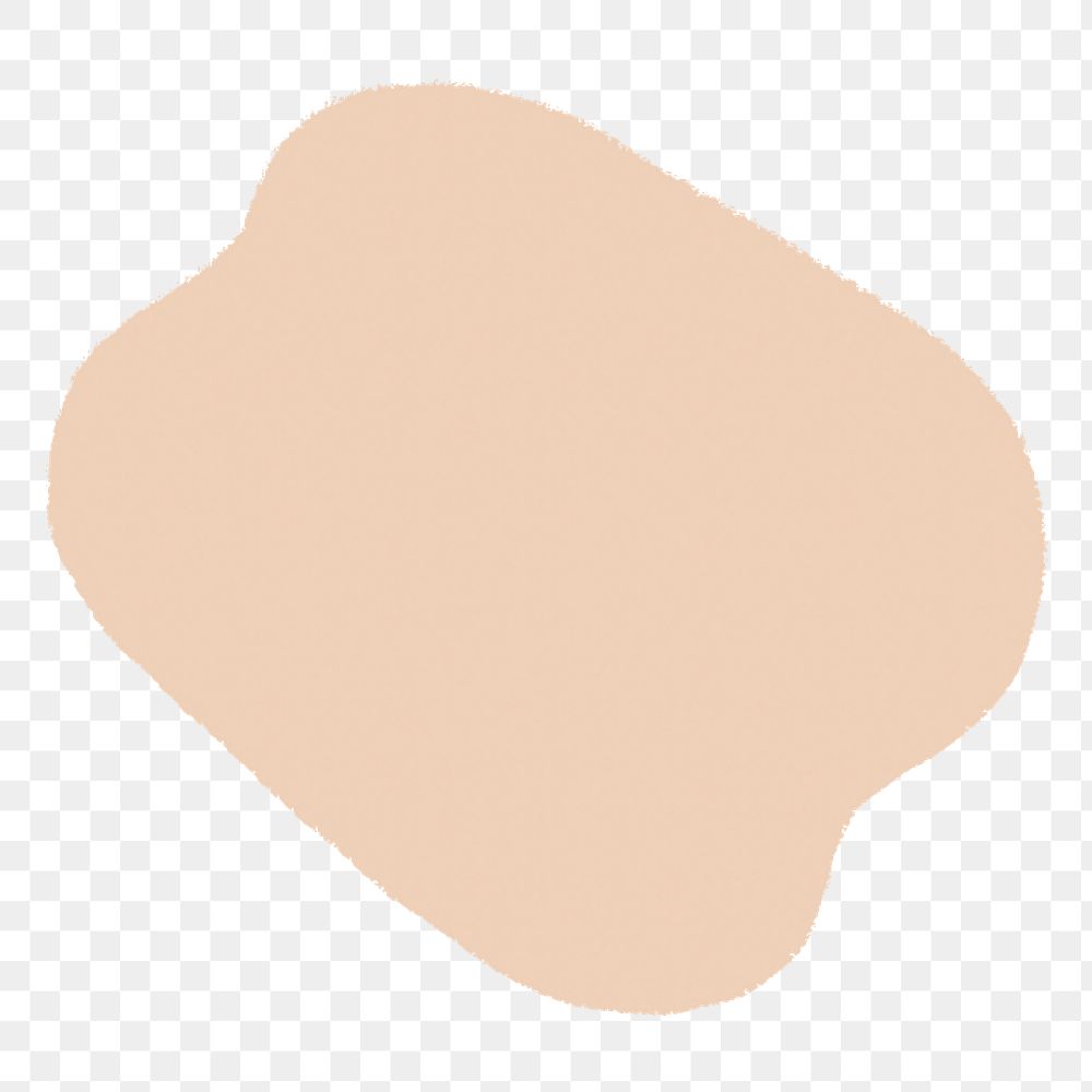 PNG beige badge sticker, transparent background