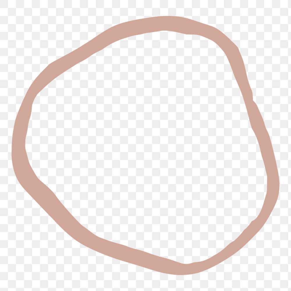Brown circle badge transparent png