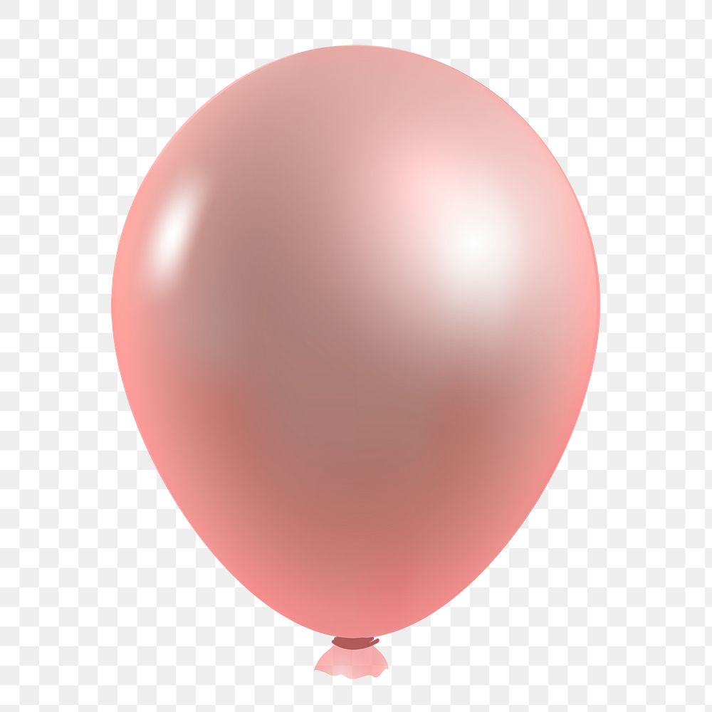 Pink glitz party balloon transparent png