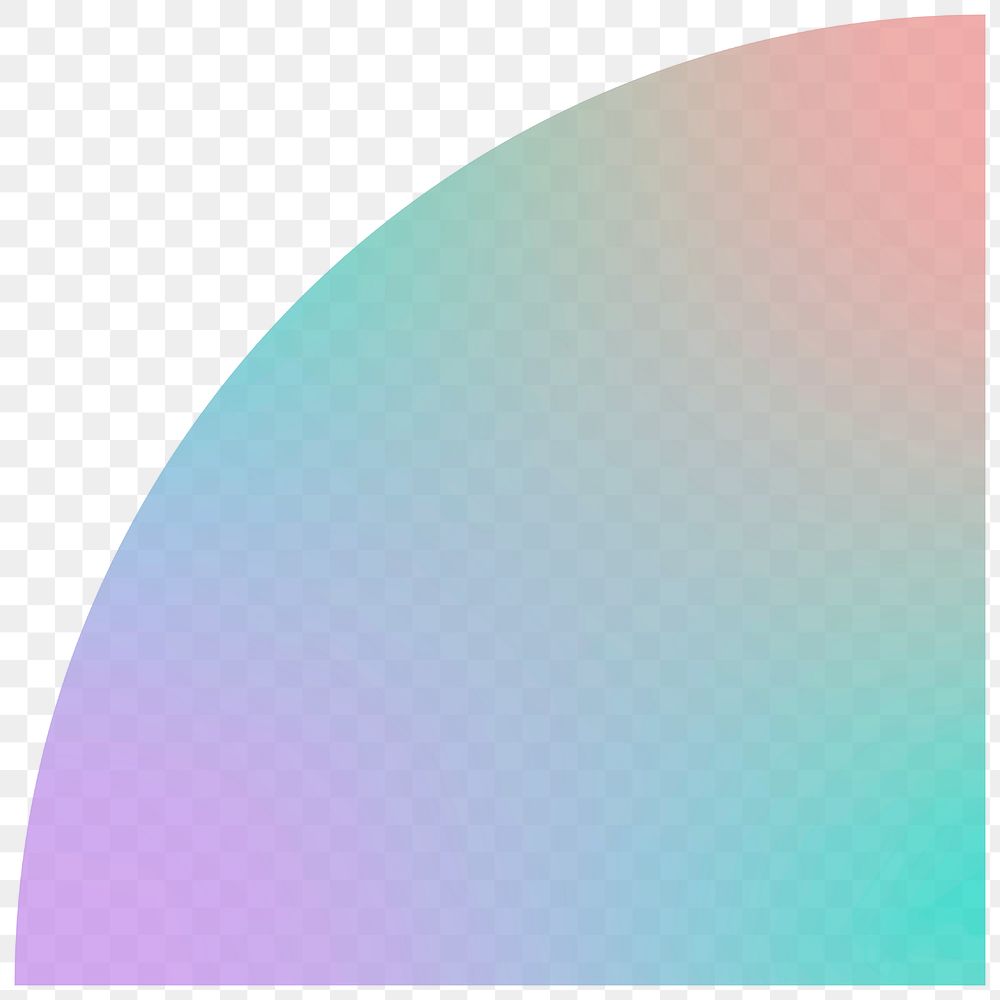 Colorful gradient element