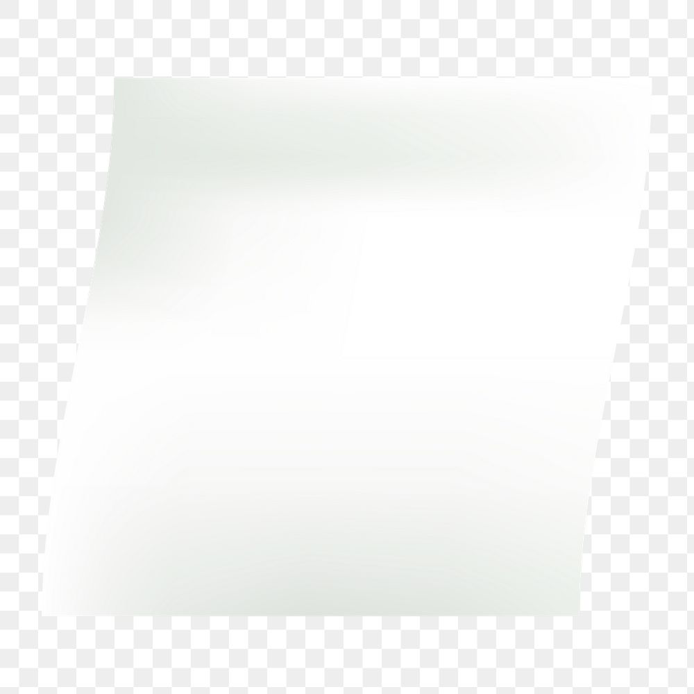 White square paper note social ads template transparent png