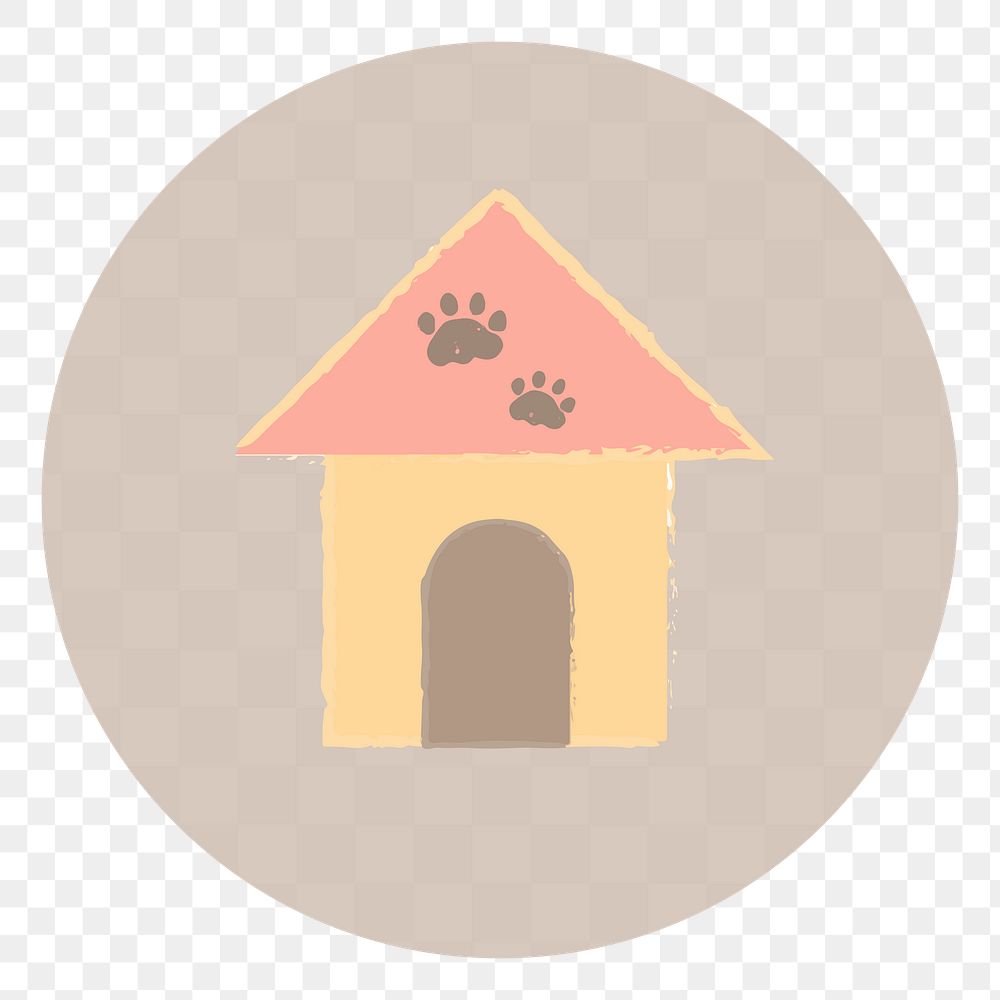 Cat house story highlights icon for social media transparent png