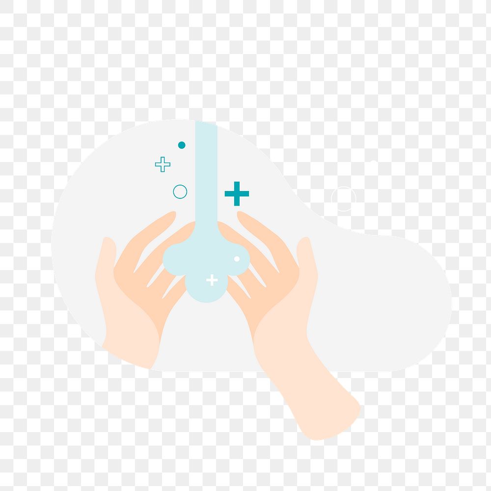 Hand wash under running water to prevent Coronavirus transparent png