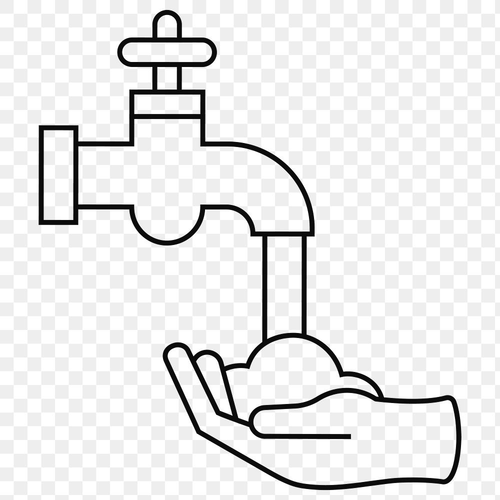 Wash your hands frequently to anti Coronavirus transparent png