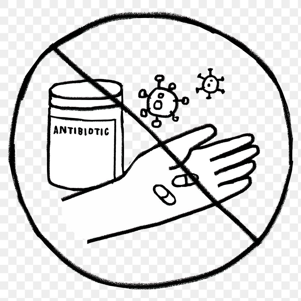 Antibiotics do not work against the coronavirus