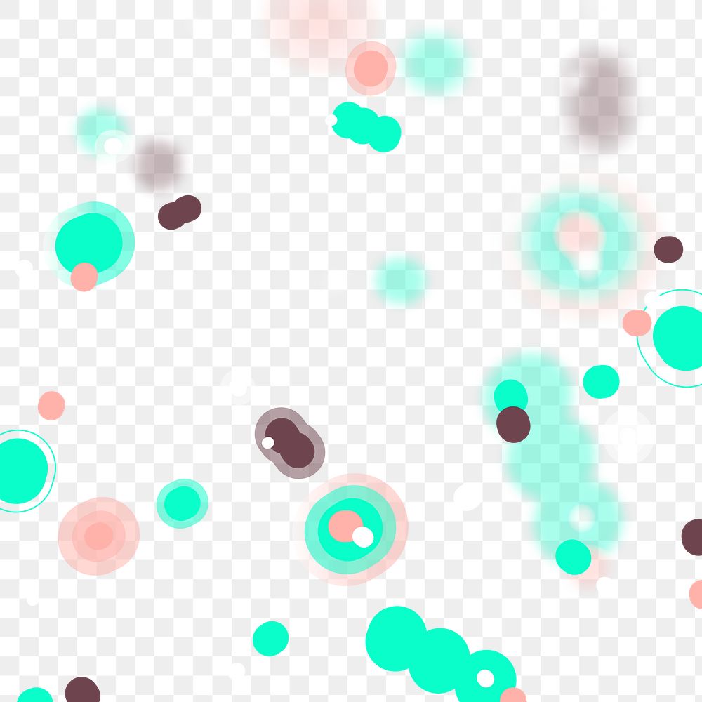 Colorful coronavirus background transparent png