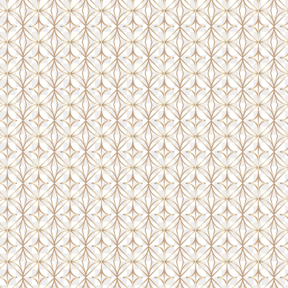 Golden round geometric patterned background design element