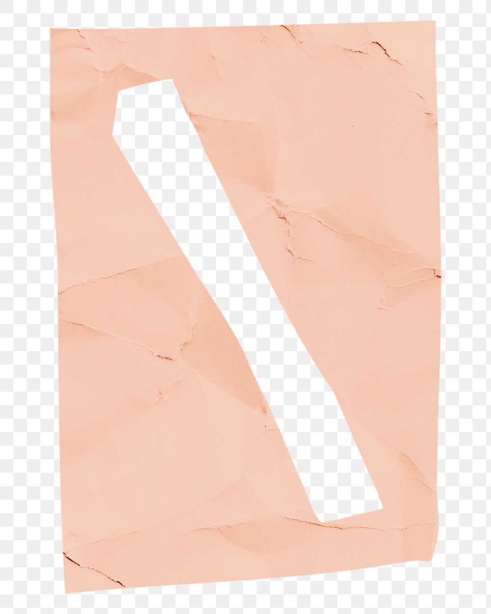 Png slash paper cut symbol