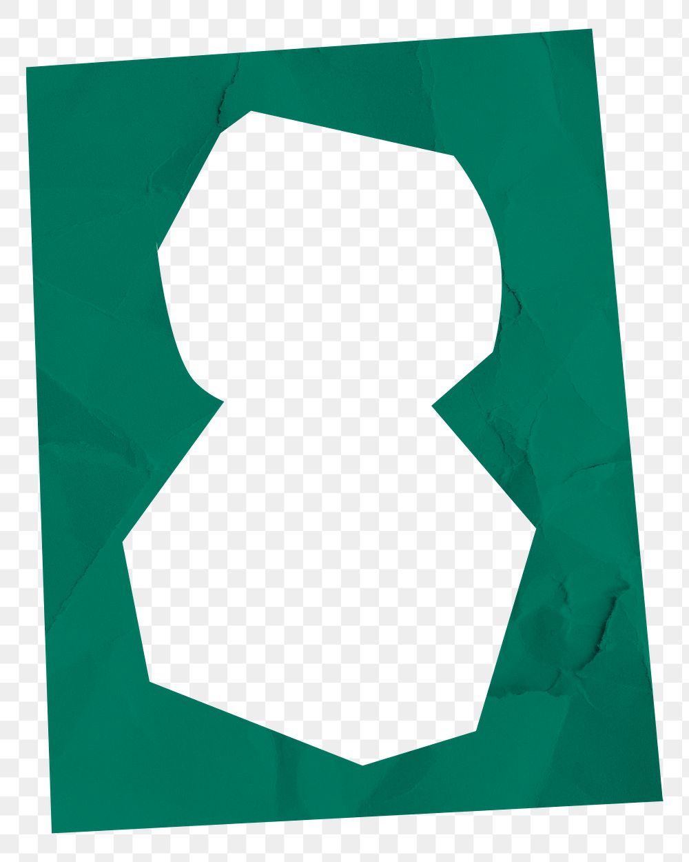 Number 8 font png paper cut typography