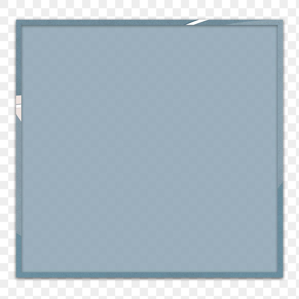 Png blank frame minimalist aesthetics with dull colors