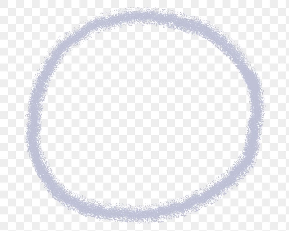 Purple ring hand drawn transparent png