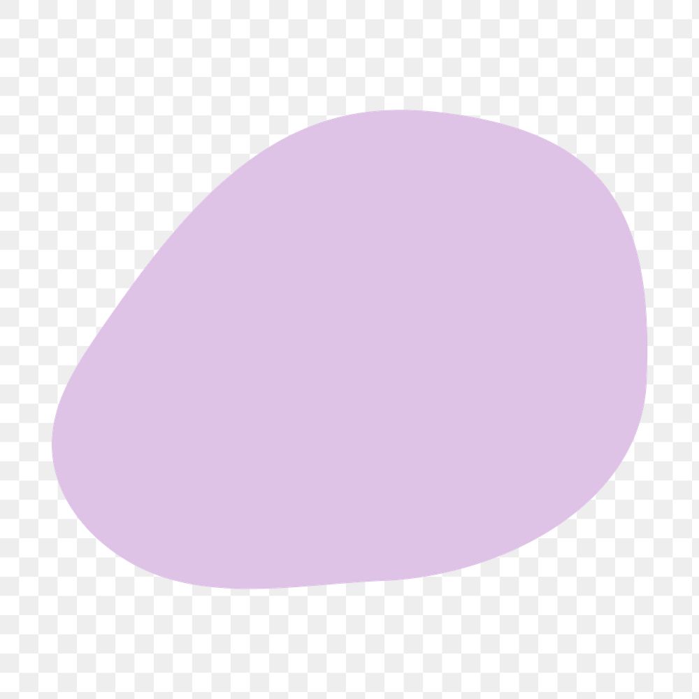 Png purple circle shape design element