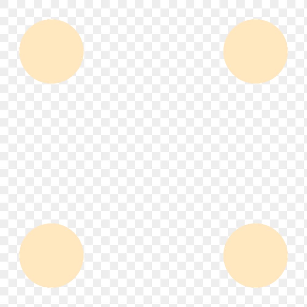 Dots png flat design