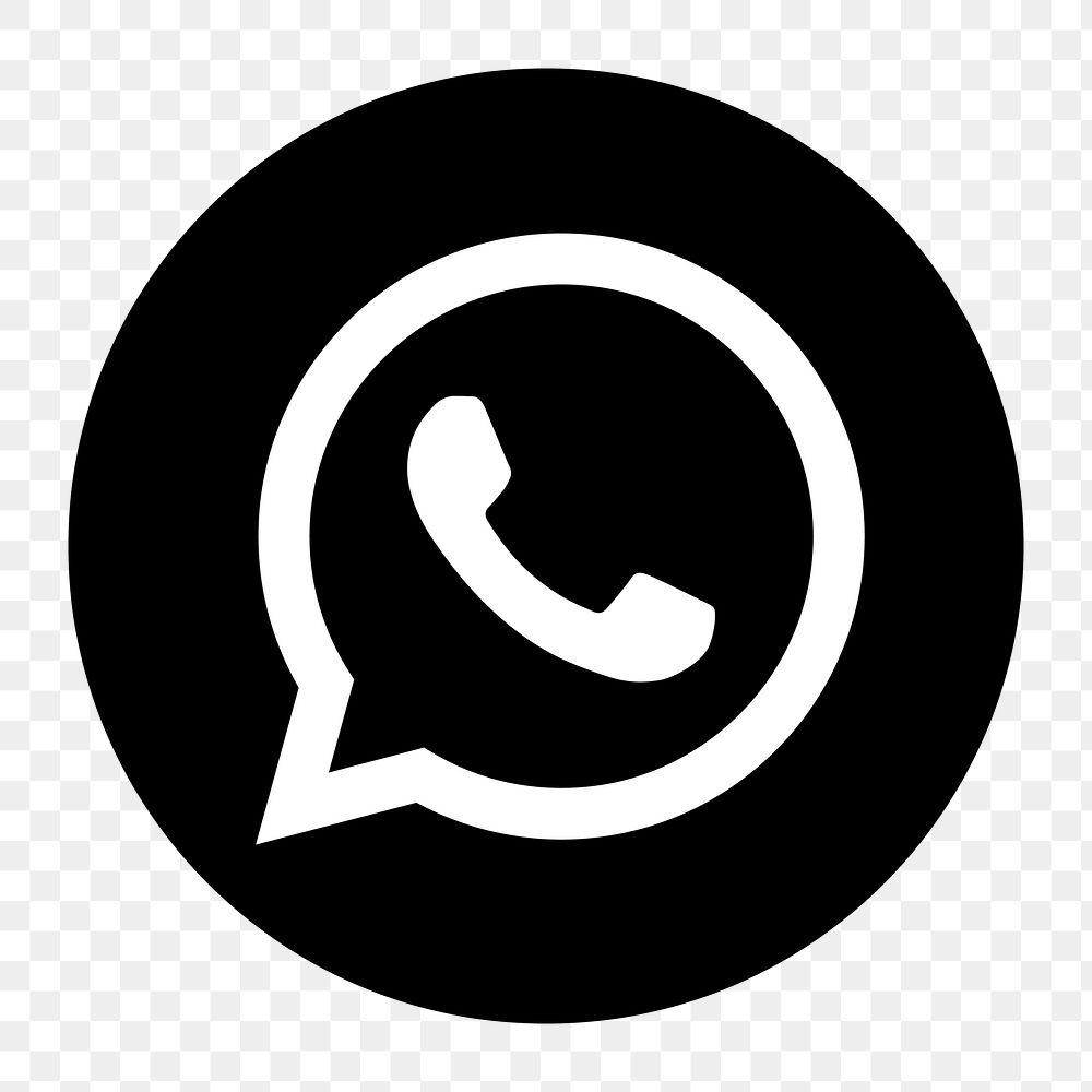 WhatsApp flat graphic icon for social media in png. 7 JUNE 2021 - BANGKOK, THAILAND