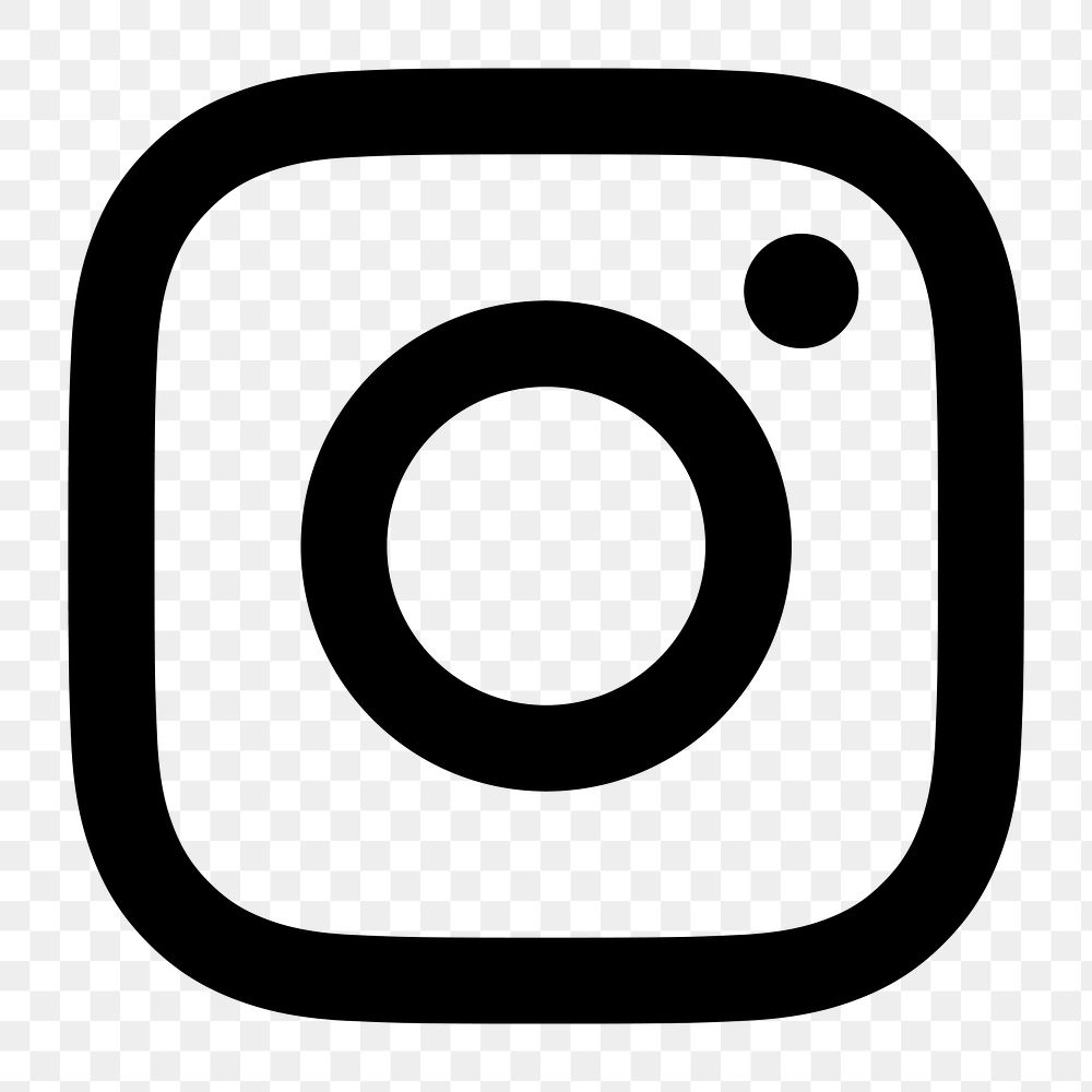Instagram flat graphic icon for social media in png. 7 JUNE 2021 - BANGKOK, THAILAND