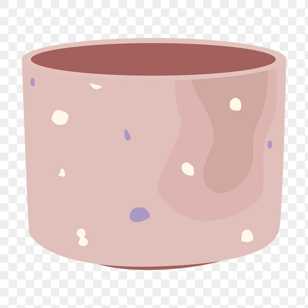 Plant pot PNG image clipart for gardening