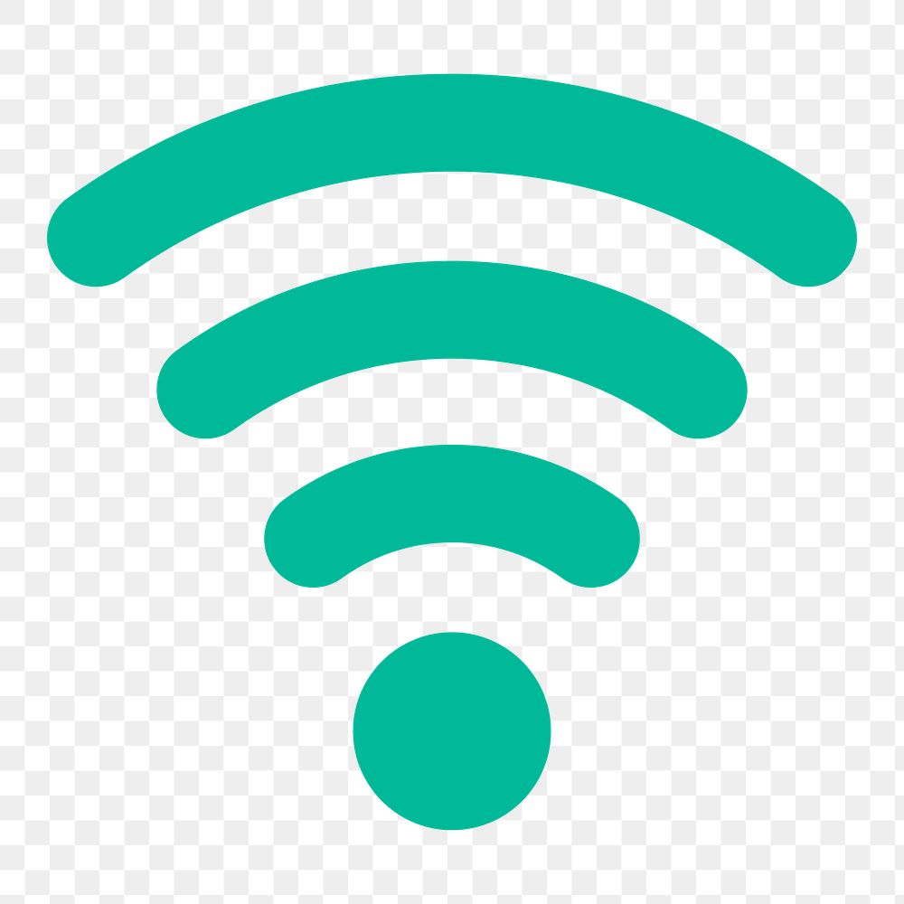 Wireless internet png icon network connection transparent background