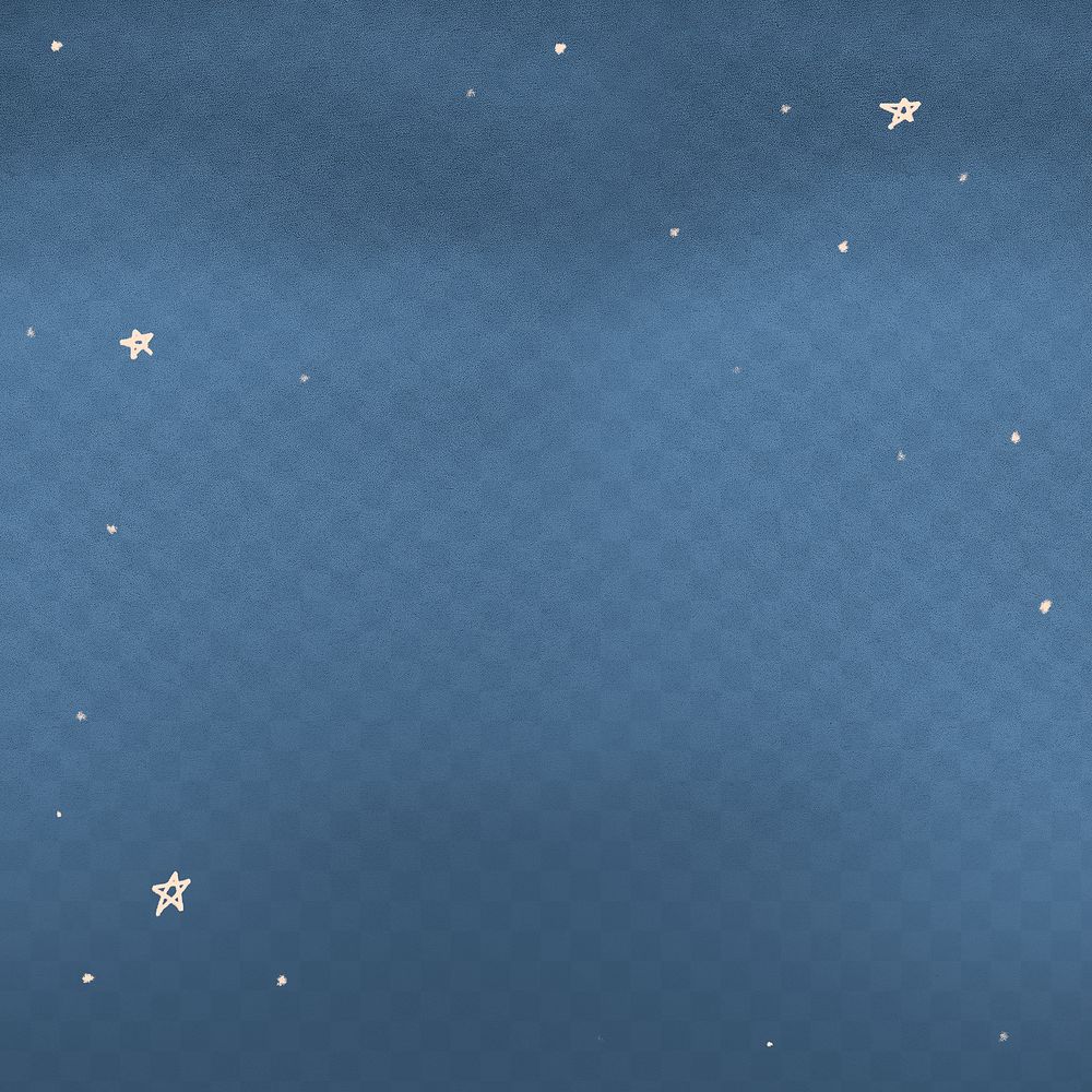 Png starry night watercolor background 