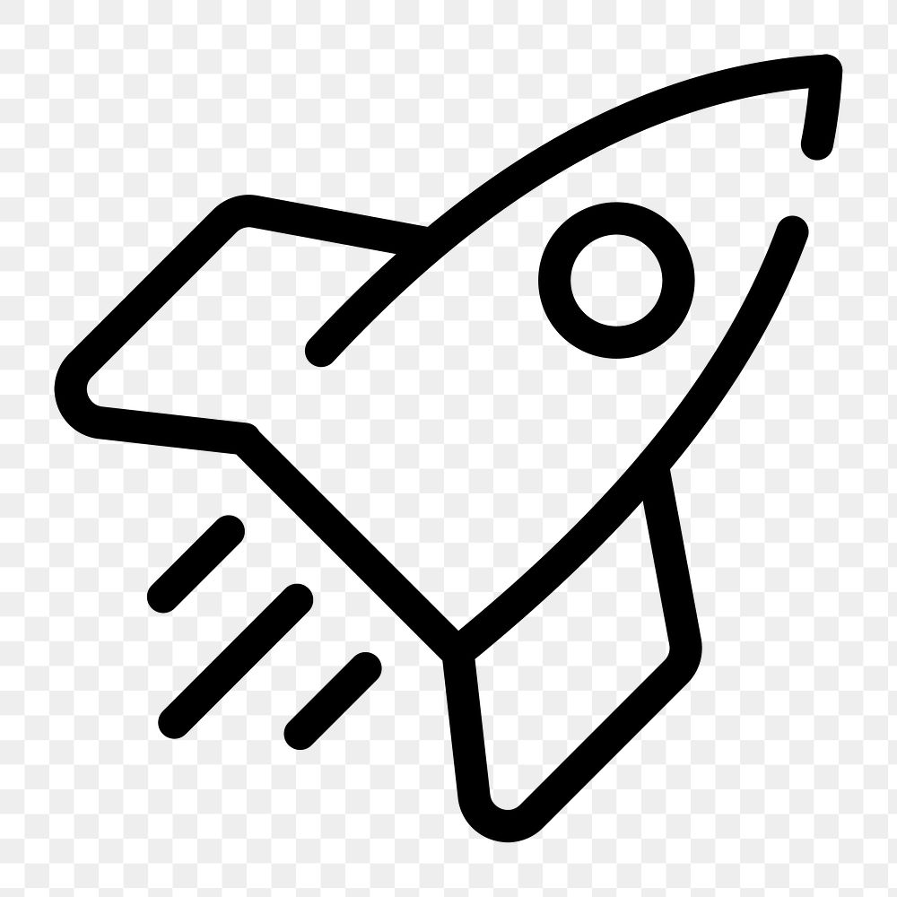 Rocket png icon startup business symbol