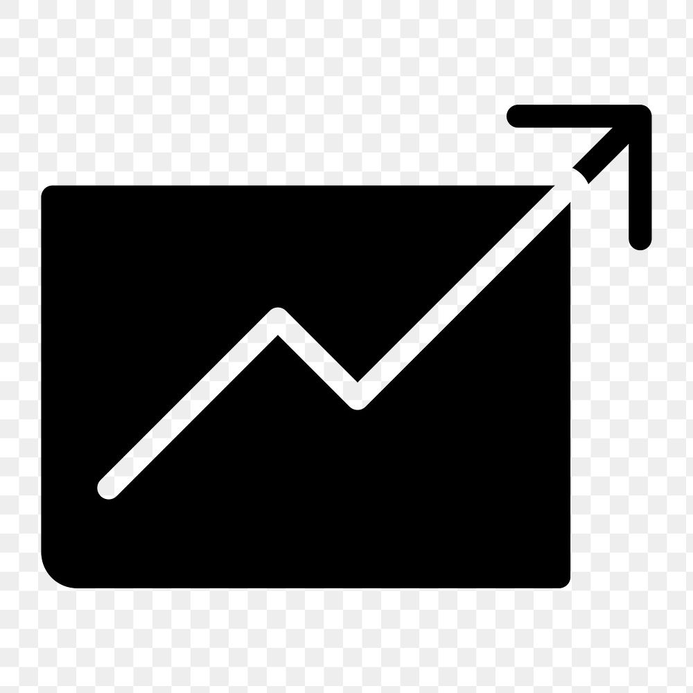 Png growth graph finance icon