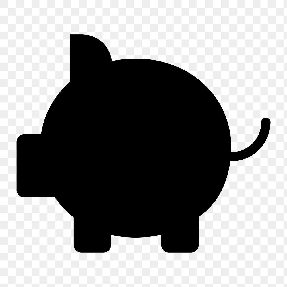 Png piggy bank icon savings symbol