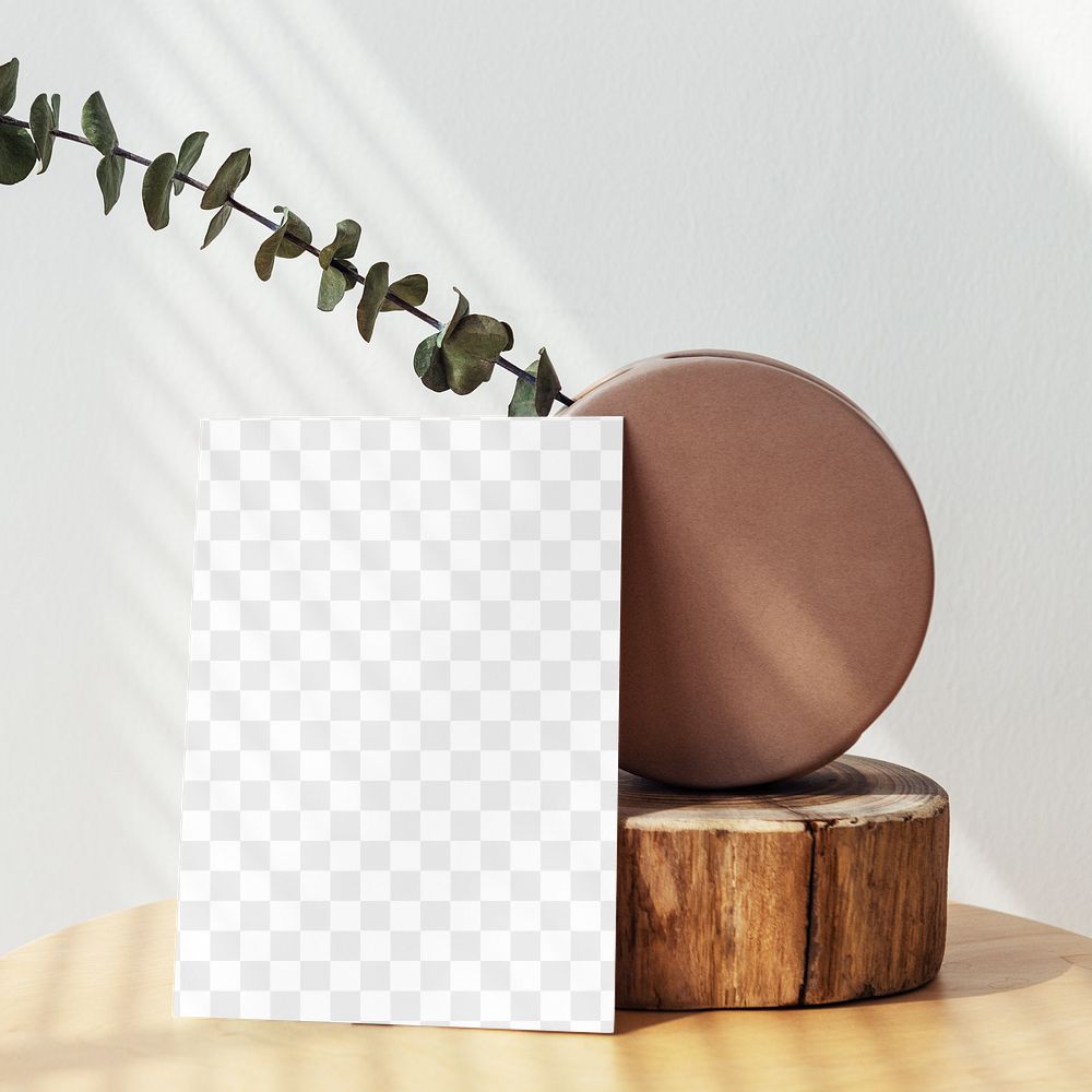 White invitation card design element