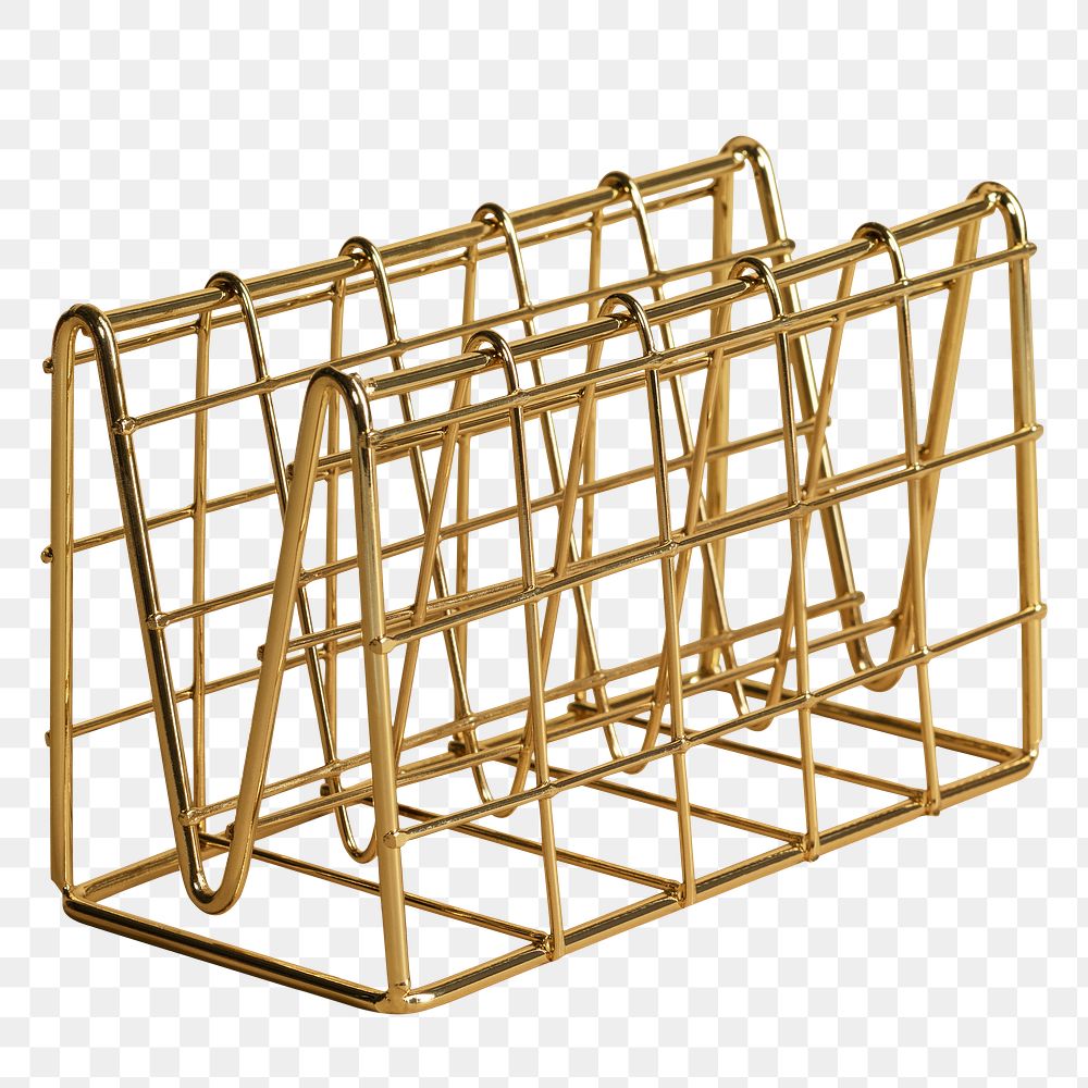 Golden desktop rack design element 