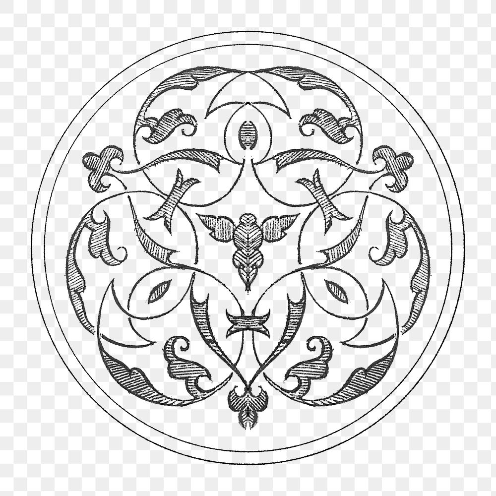 Medieval emblem png badge symbol