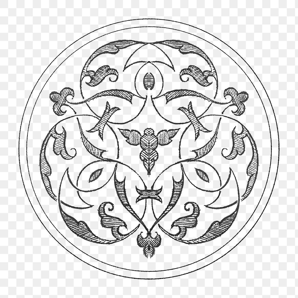 Medieval emblem png badge symbol