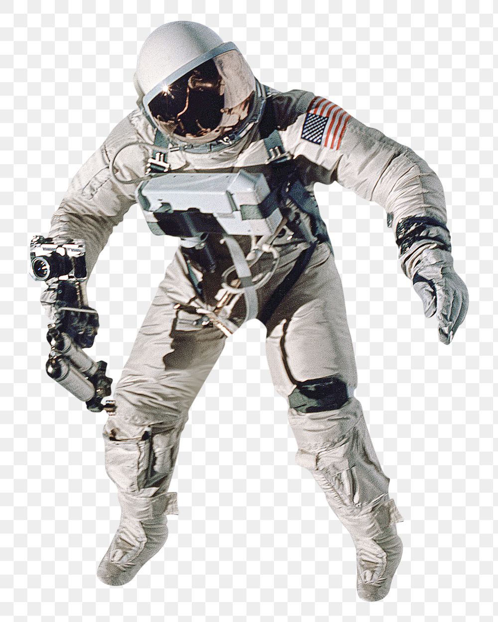Astronaut png sticker, job, profession, transparent background