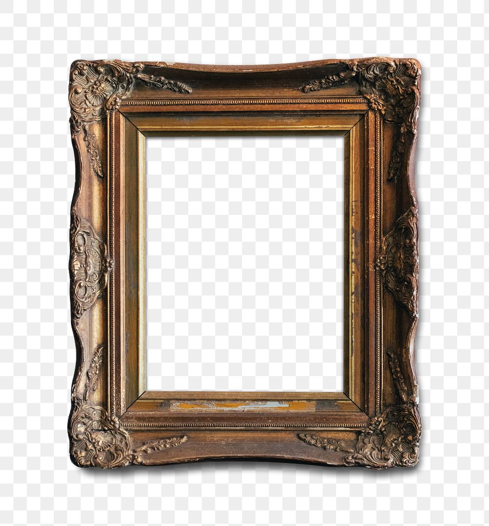 Blank frame transparent png