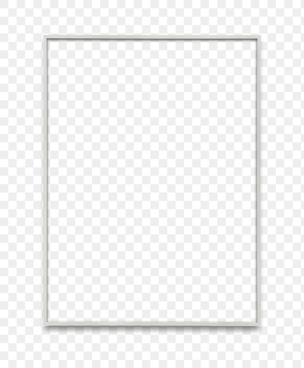 Gray picture frame transparent png | Premium PNG - rawpixel