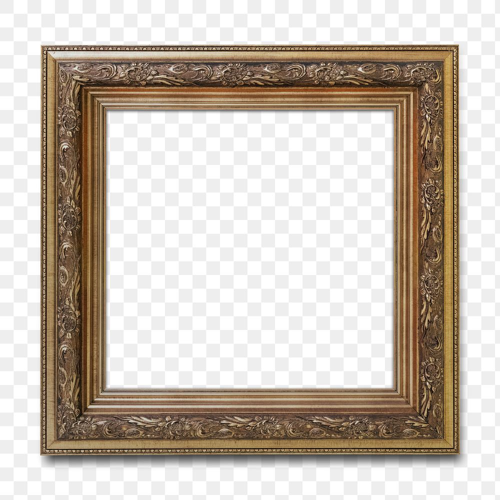 Bronze picture frame transparent png | Premium PNG - rawpixel