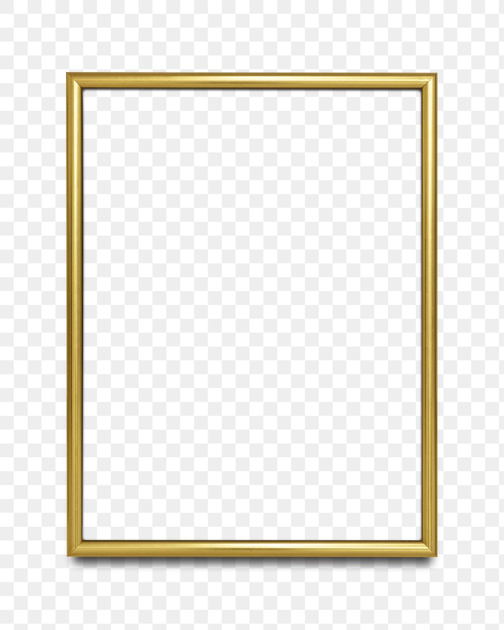 Gold picture frame mockup transparent | Premium PNG - rawpixel