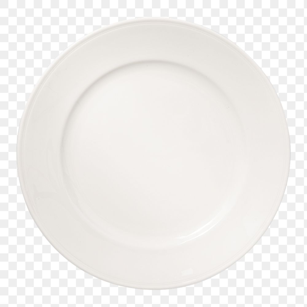 White plate png tableware 