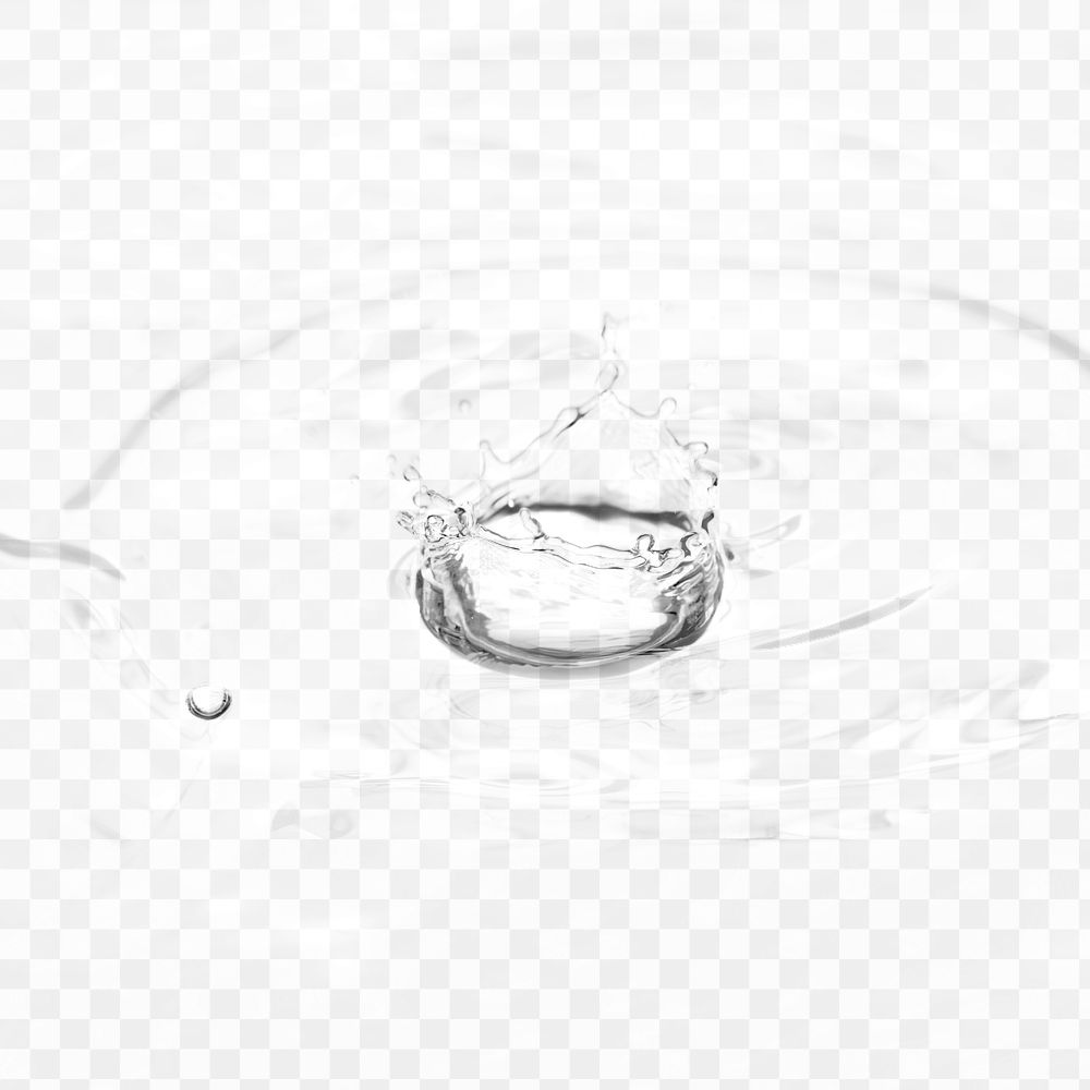 Water dripping png, splashing sticker | Premium PNG Sticker - rawpixel