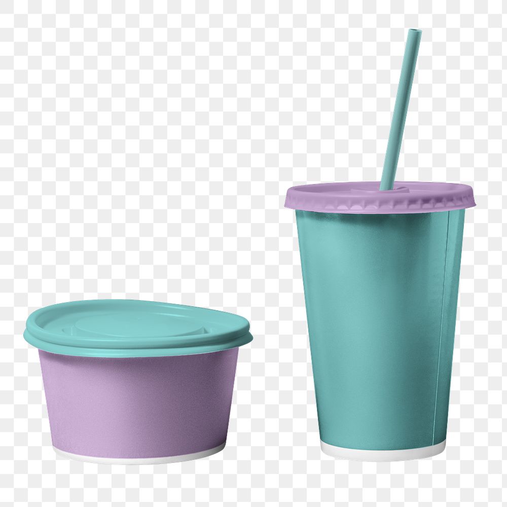 Pastel paper cup png, food | Premium PNG Sticker - rawpixel