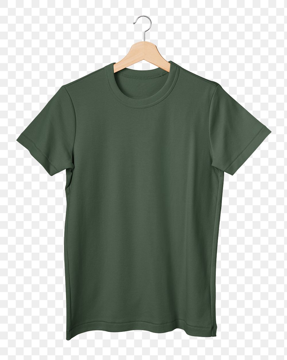 Green t-shirt png, simple unisex | Premium PNG Sticker - rawpixel