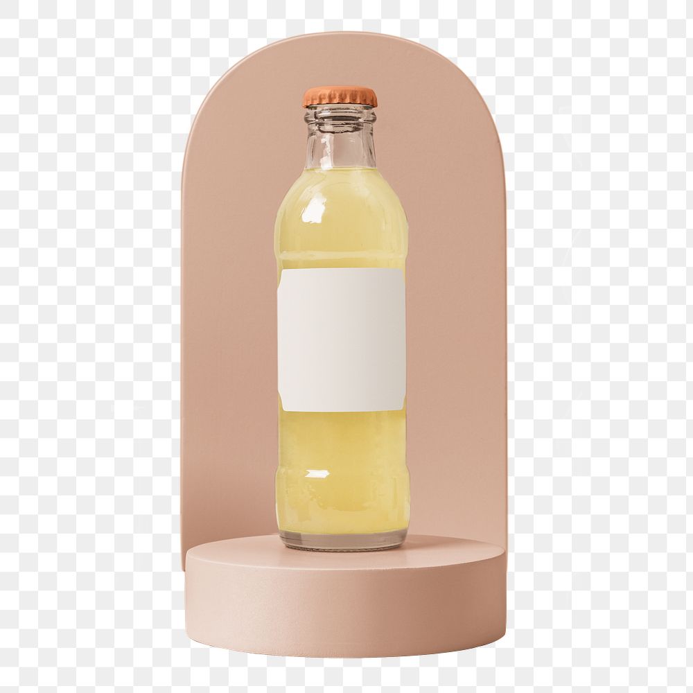 Soda drink bottle png, beige | Premium PNG Sticker - rawpixel