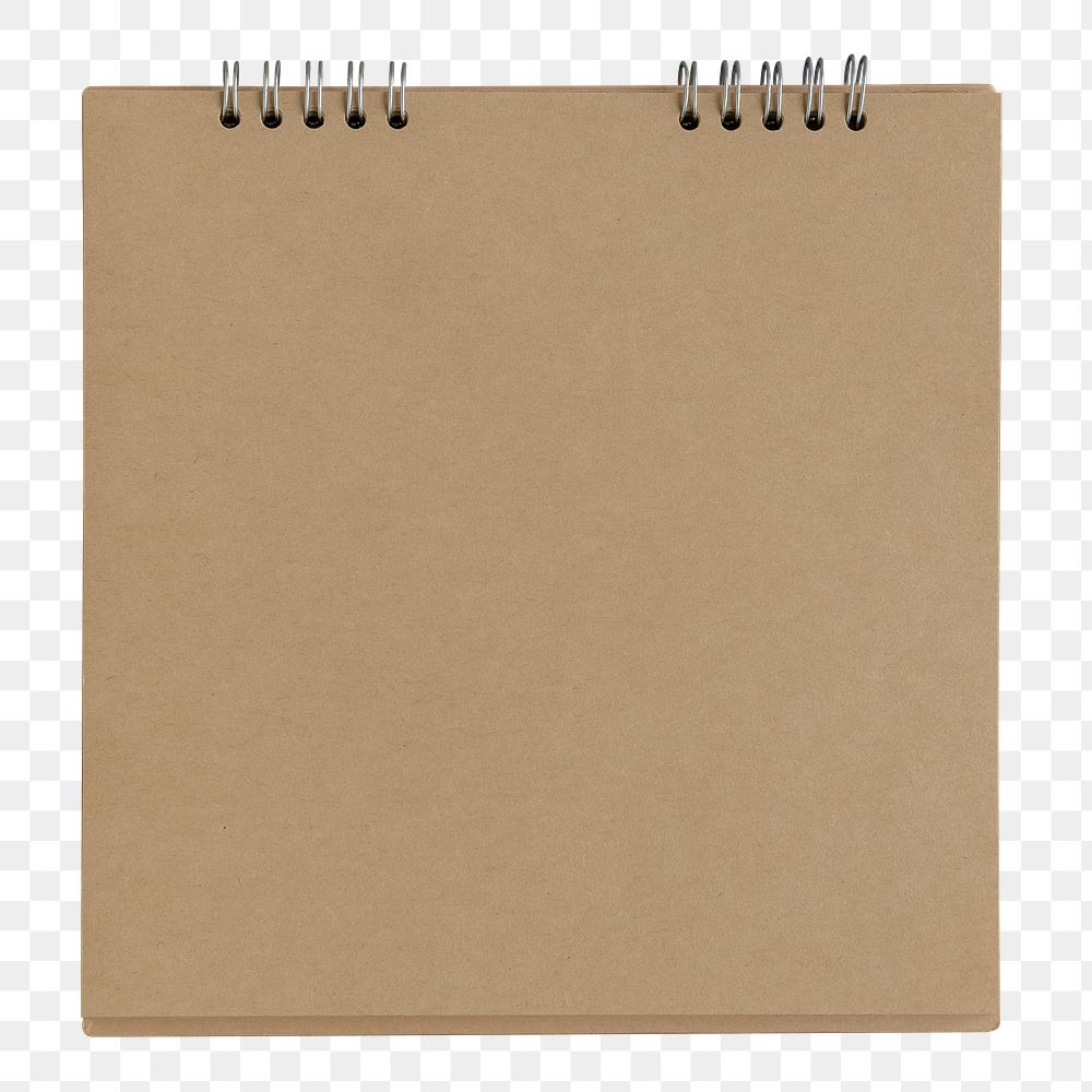 Natural brown paper notebook | Free PNG Sticker - rawpixel