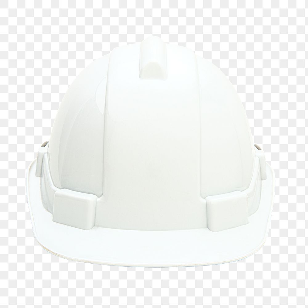 White hard hat design element