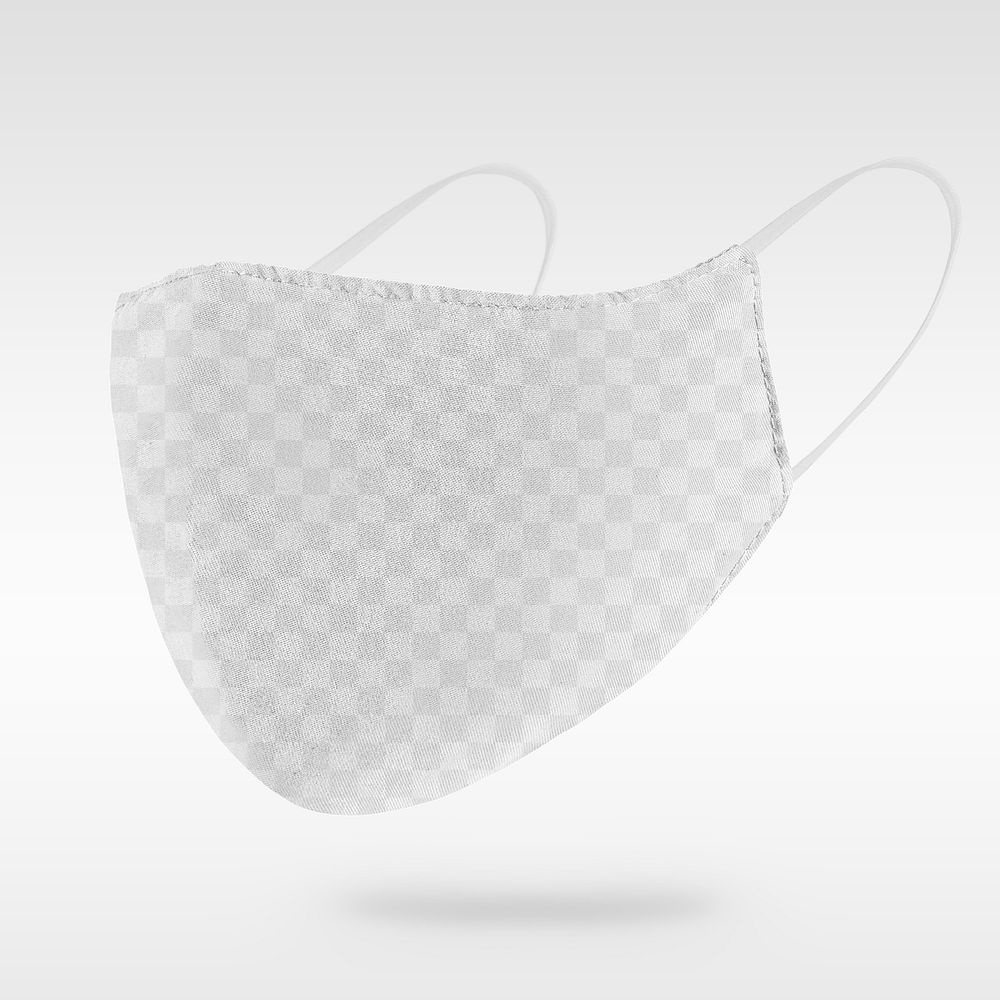 Download Fabric face mask mockup