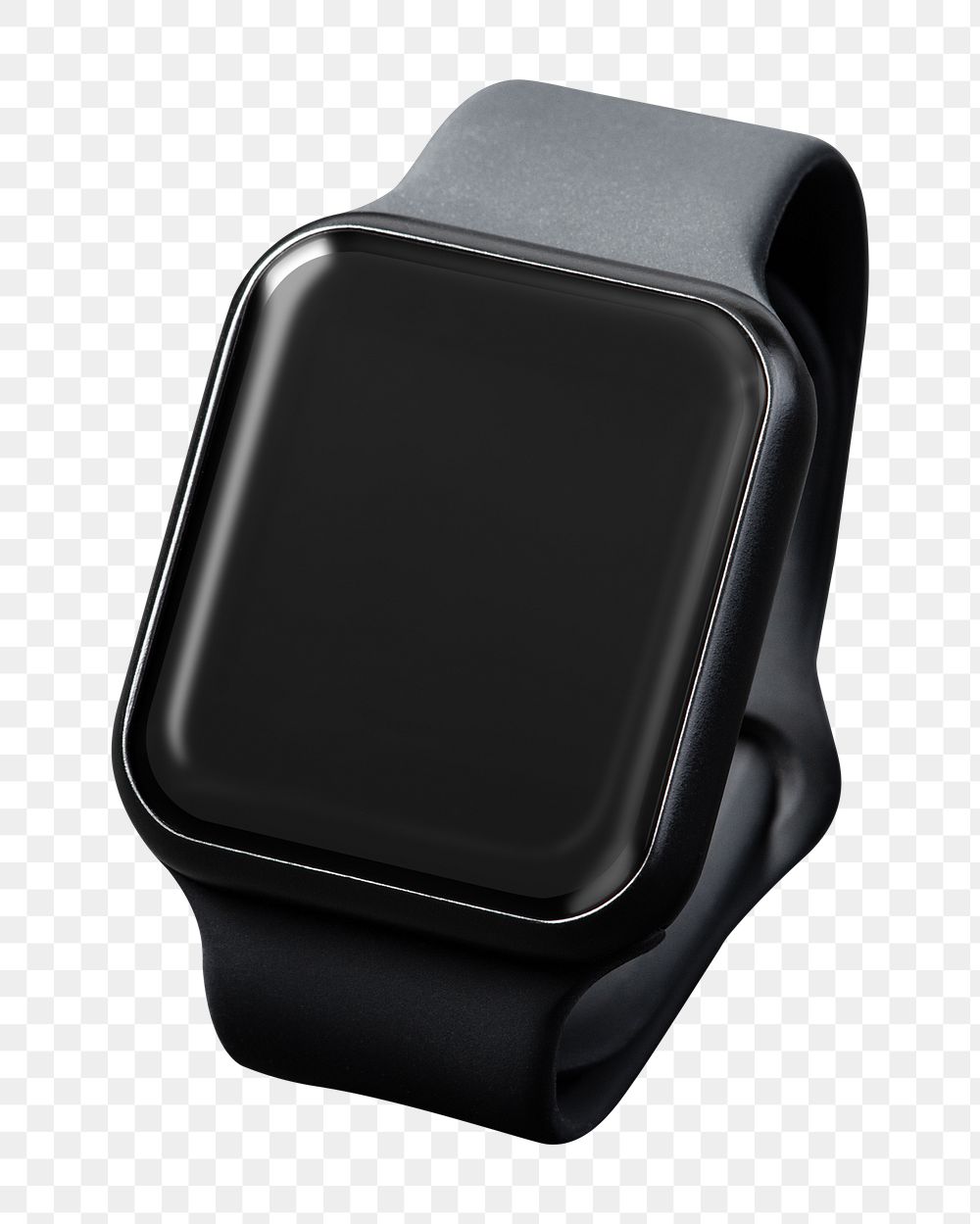 Smart watch screen mockup psd digital device