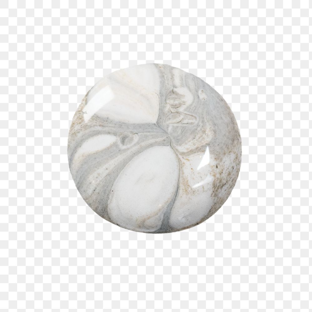 Marble swirl png gray luxury acrylic paint handmade element experimental art
