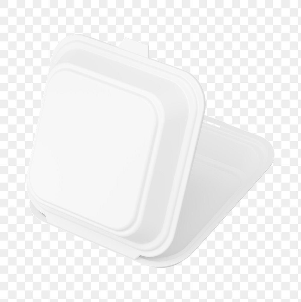 Takeout container png, food packaging for small business