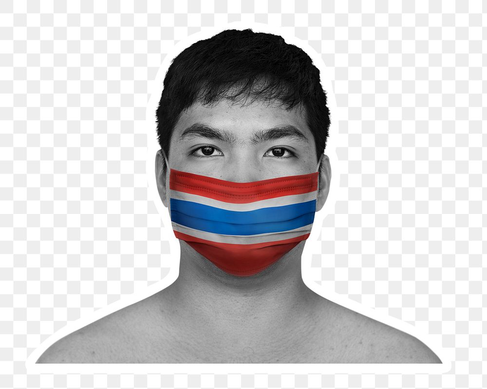 Download Thai Man Wearing A Face Mask During Coronavirus Pandemic Royalty Free Stock Transparent Png 2363887 PSD Mockup Templates