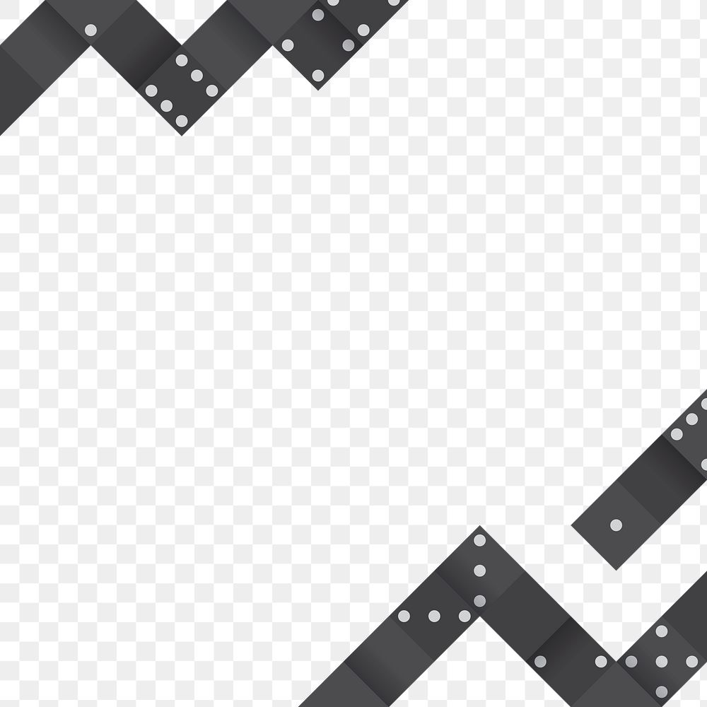 Black blocks with dots patterned background design element